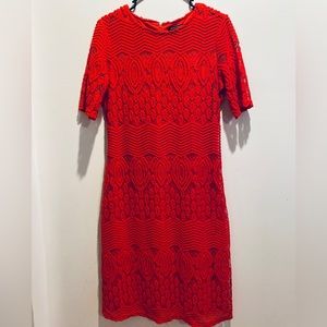 Sharagano Sheath Dress Sz 10